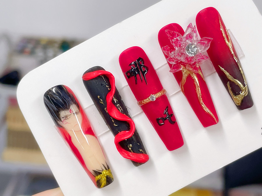 哪吒美甲，南寧美甲學校排名前三作品