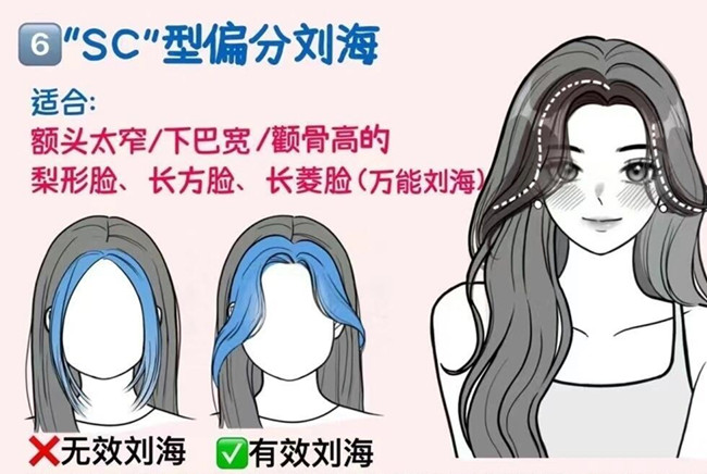 如何護理偏分劉海？廣西女發(fā)剪裁培訓