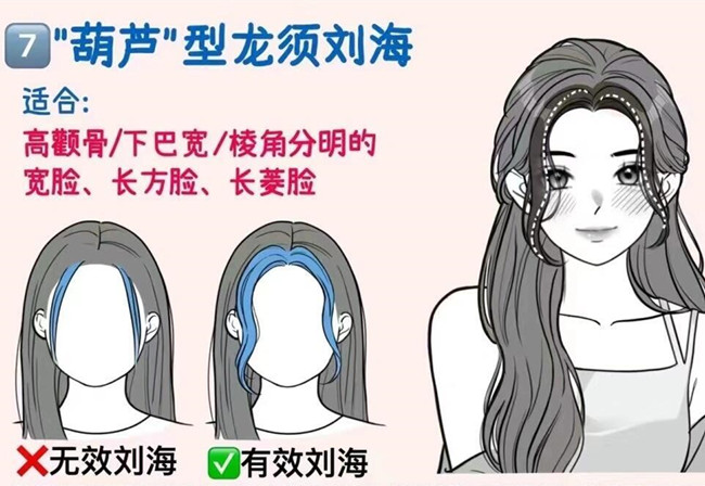 如何護理龍須劉海？南寧女士理發(fā)