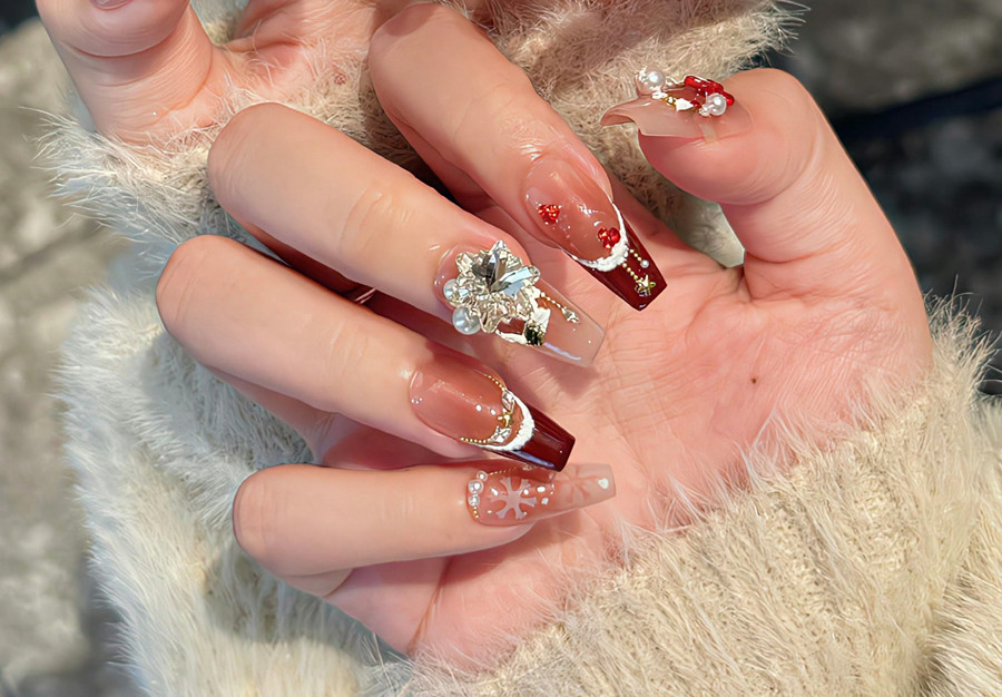 春日氛圍感美甲，廣西美甲店推薦