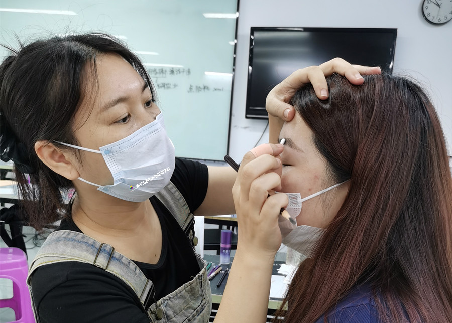 南寧紋繡知識：同一種色乳留色不一樣代表什么？