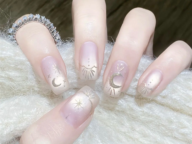 波西米亞風(fēng)美甲教程